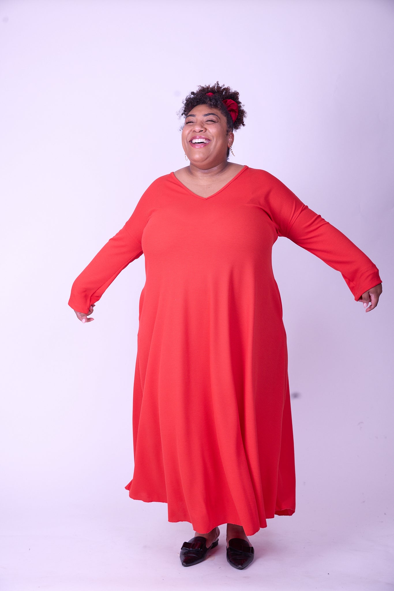 שמלת תכבסי לפעמים - אדום ואפל