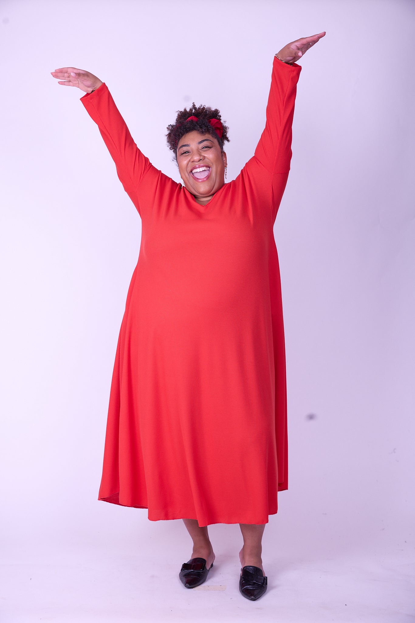 שמלת תכבסי לפעמים - אדום ואפל