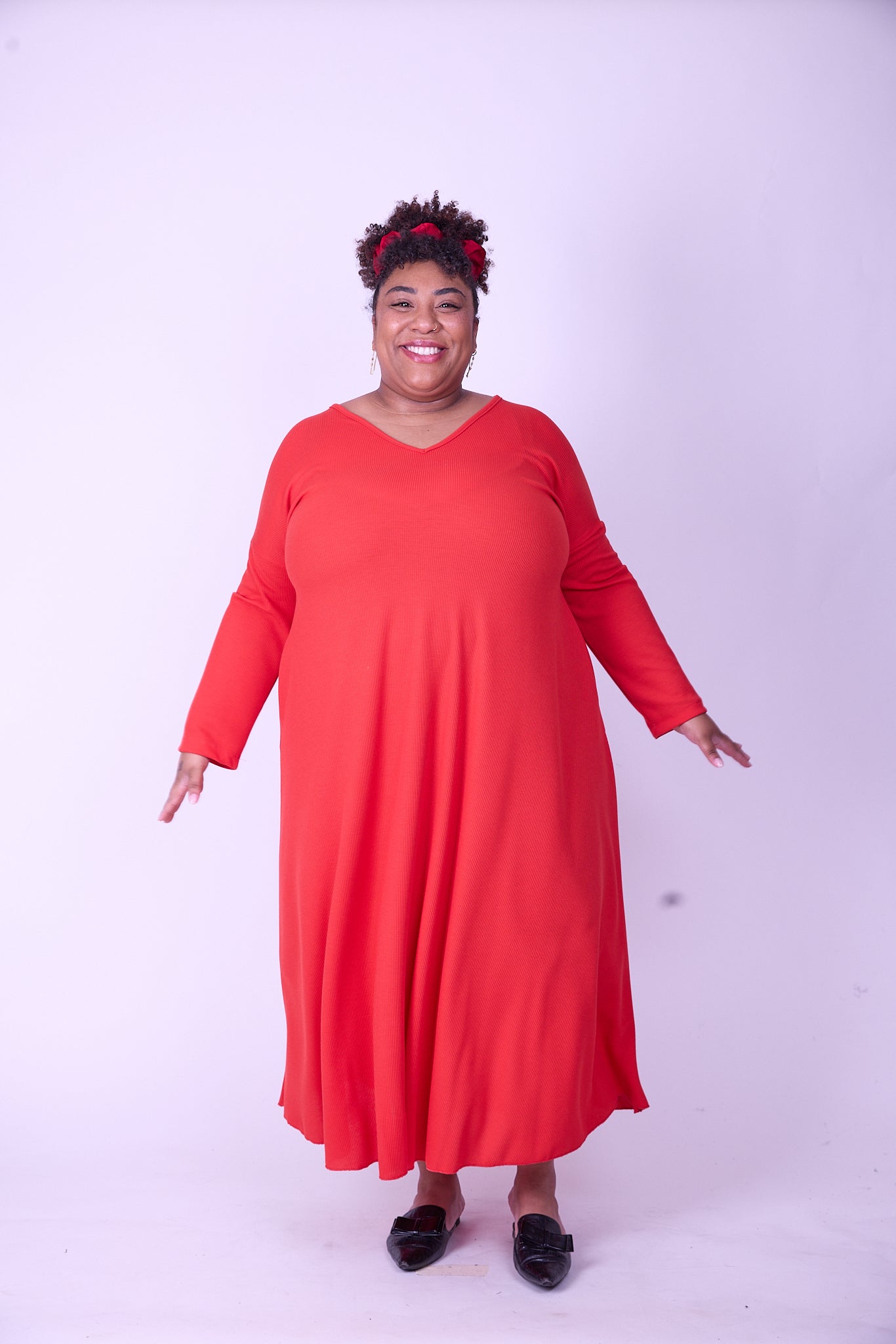 שמלת תכבסי לפעמים - אדום ואפל