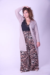 עליונית קימונו שמיכי -בג׳ סריג