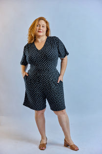 מכנסי החלומות - שחור מניפות