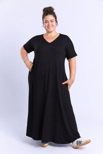 שמלת תכבסי לפעמים - שחור