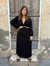 שמלת רויטל- שחור