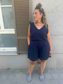 אוברול אמבוש- כחול ככה