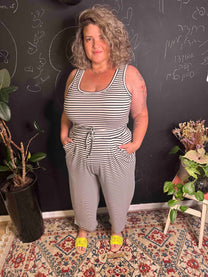 גופיית בייבי -פסים לבן