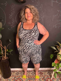 מכנסי החלומות - זברה שחור לבן