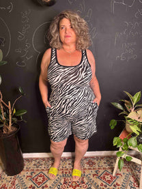 מכנסי החלומות - זברה שחור לבן