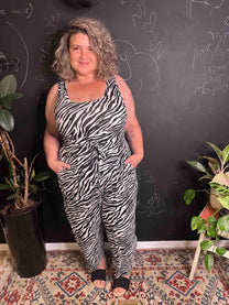 גופיית בייבי - זברה שחור לבן