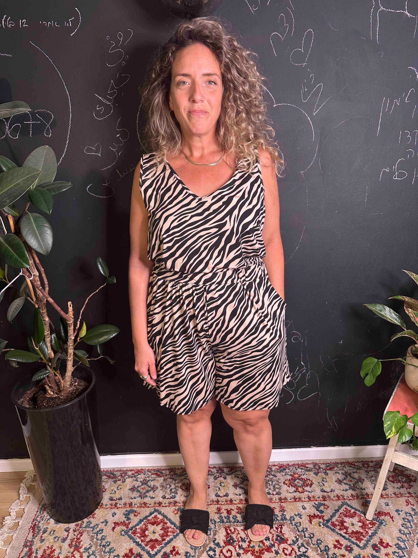 אוברול אמבוש- זברה ניוד
