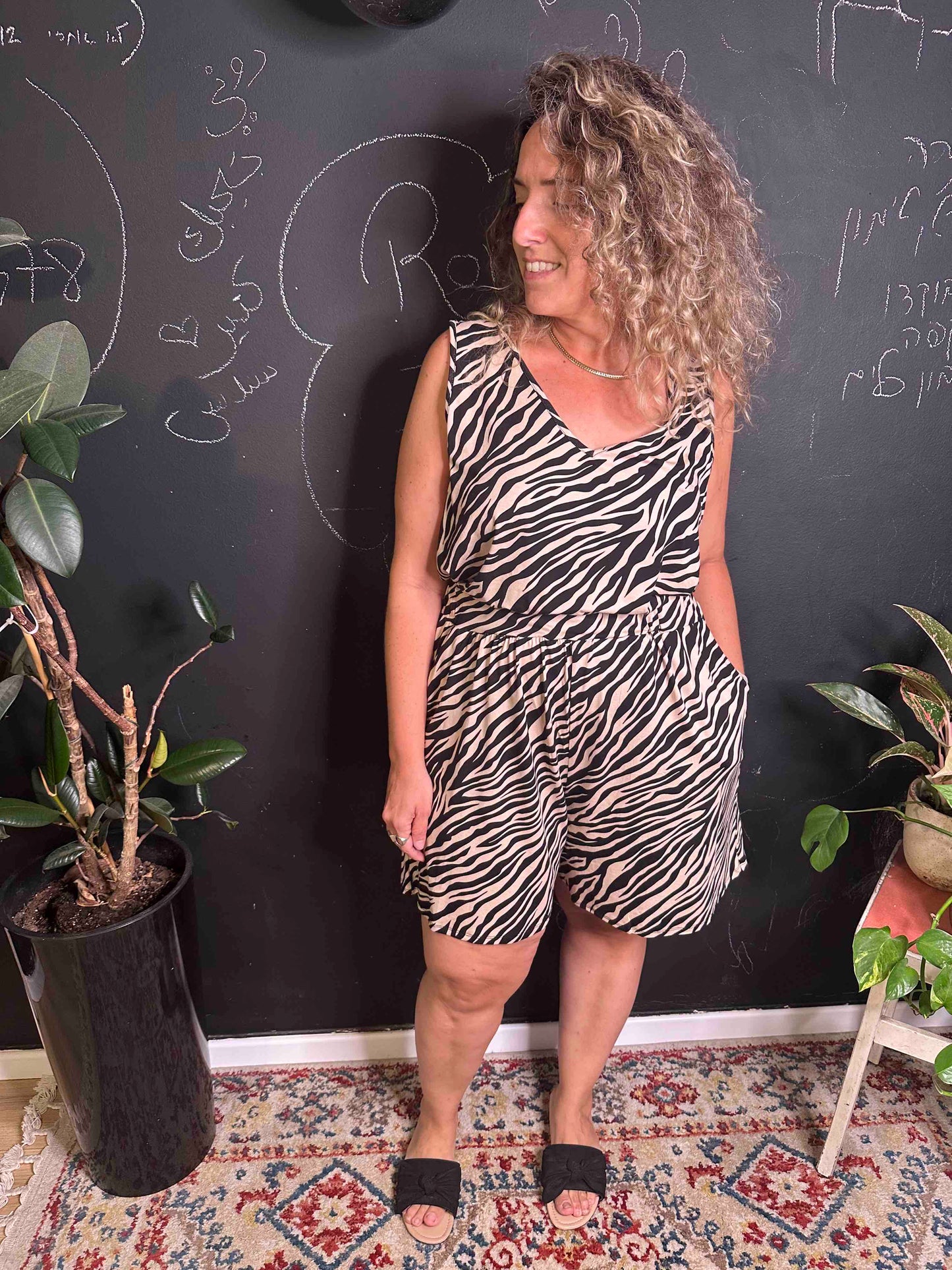אוברול אמבוש- זברה ניוד