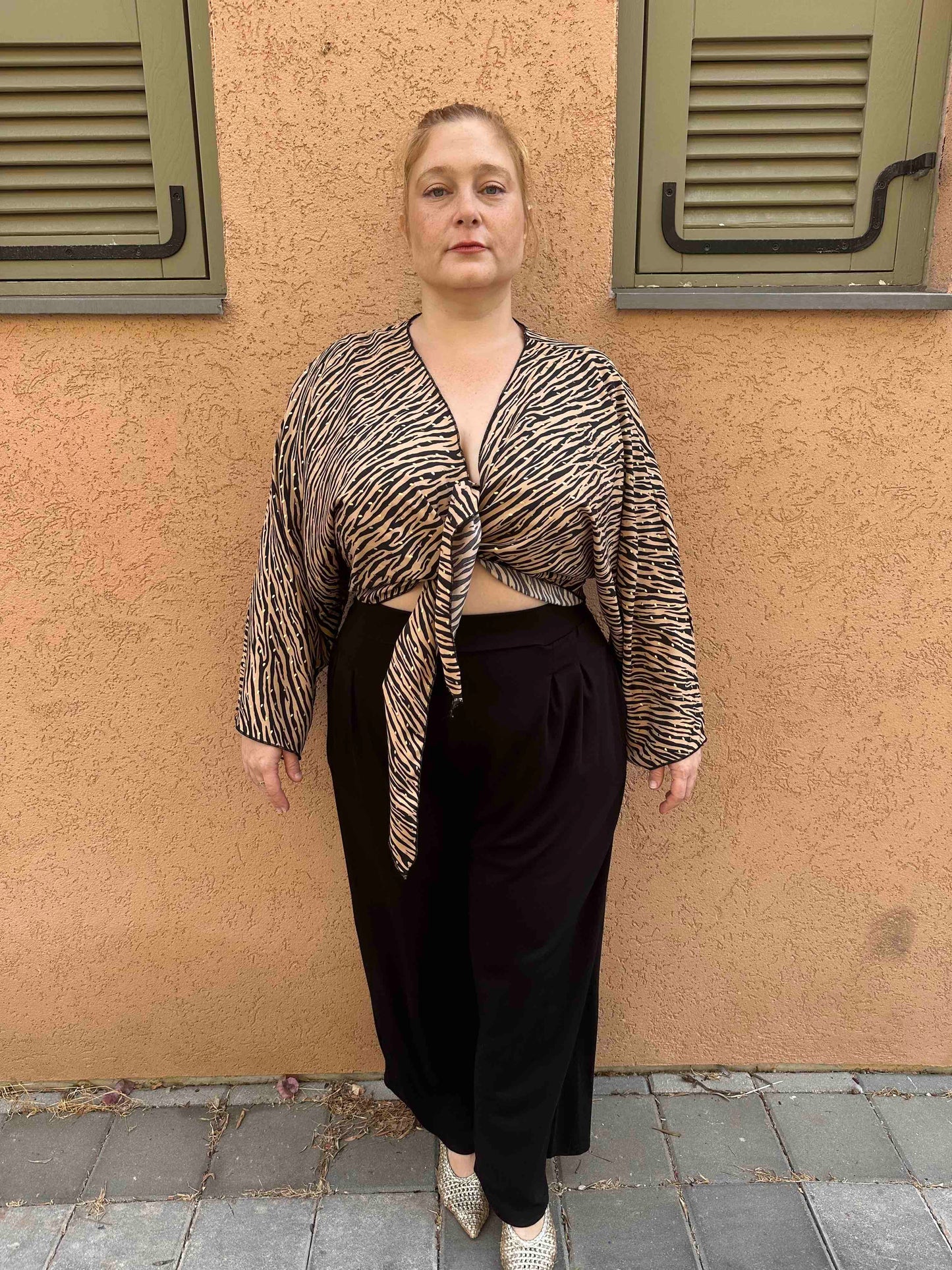 עליונית גם וגם - זברה ניוד זהב