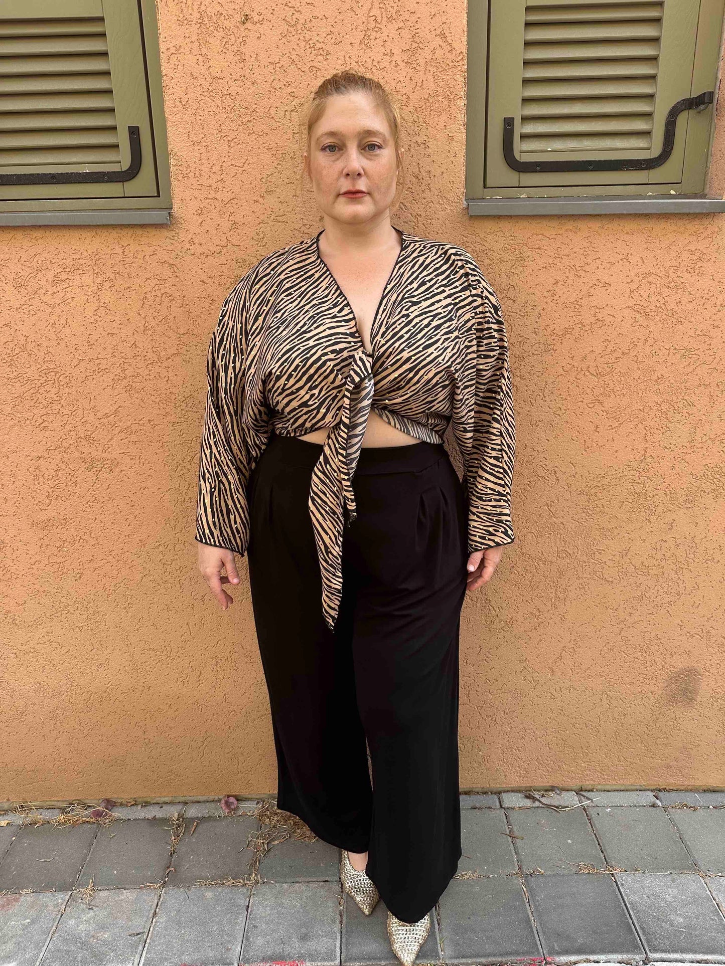 עליונית גם וגם - זברה ניוד זהב