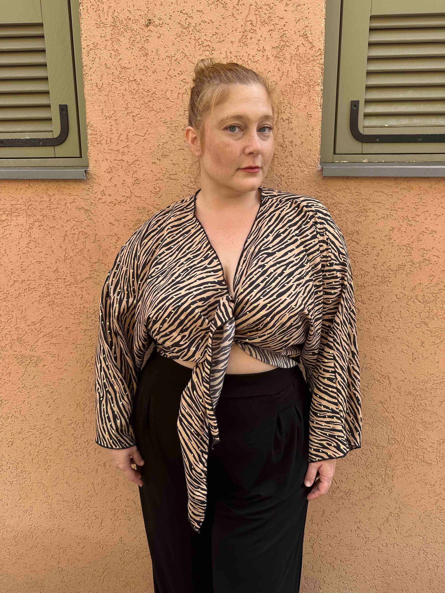 עליונית גם וגם - זברה ניוד זהב