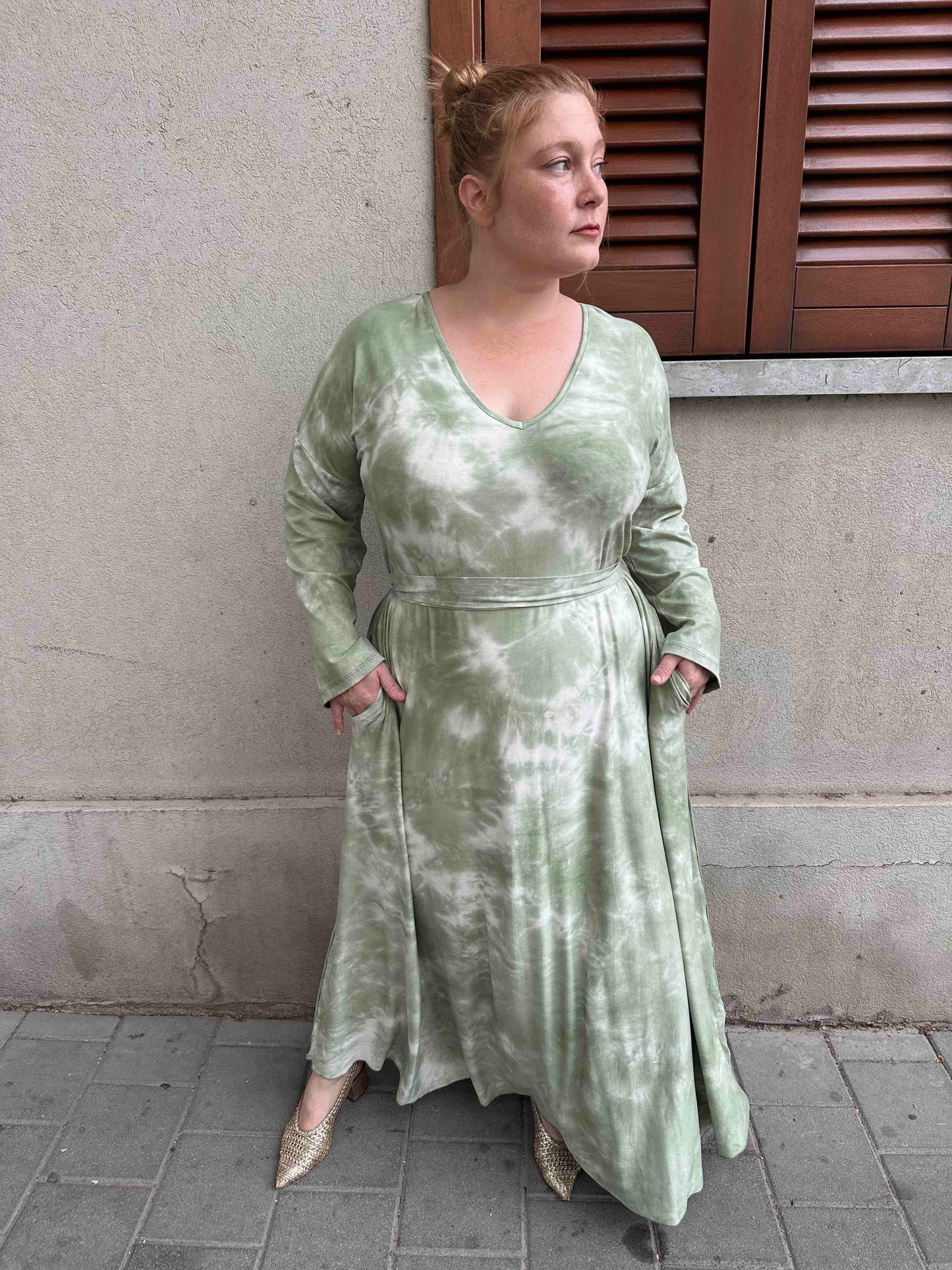 שמלת תכבסי לפעמים - טאי דאי ירקרק