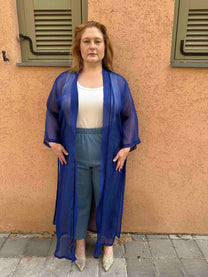 קימונו אבו אלי - כחול