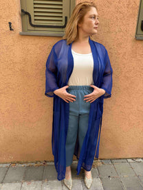 קימונו אבו אלי - כחול