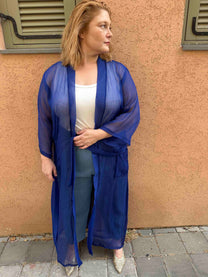 קימונו אבו אלי - כחול