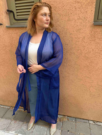 קימונו אבו אלי - כחול