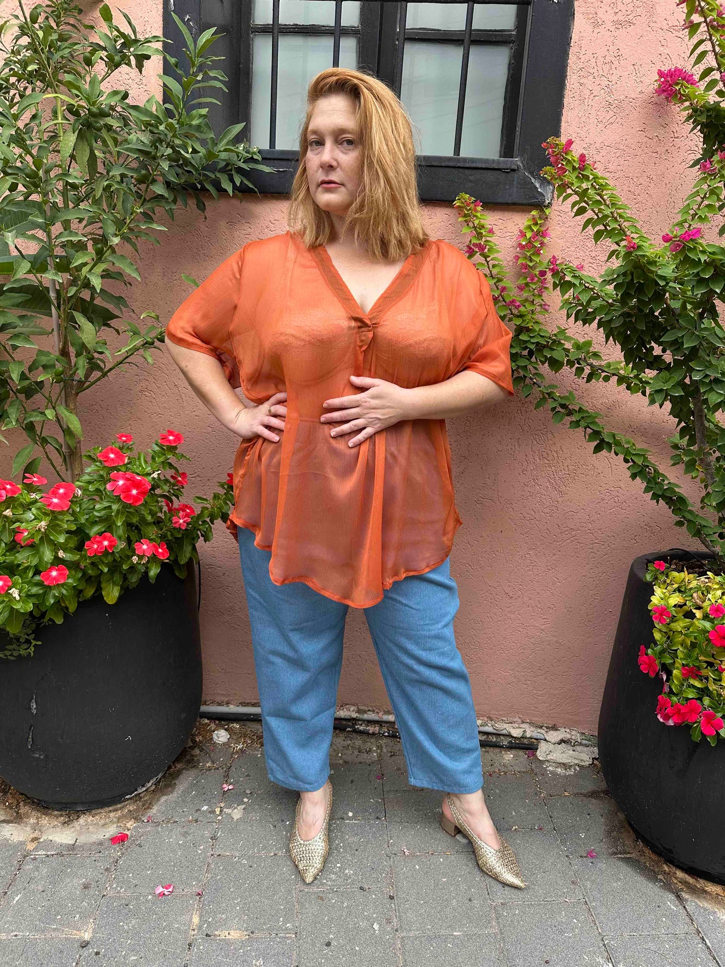 חולצת זה בול אני - חמרה שיפון