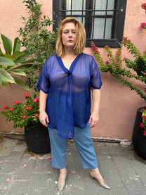 חולצת זה בול אני - כחול שיפון