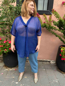 חולצת זה בול אני - כחול שיפון