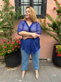 חולצת זה בול אני - כחול שיפון