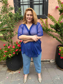 חולצת זה בול אני - כחול שיפון