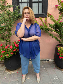 חולצת זה בול אני - כחול שיפון