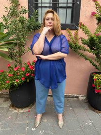 חולצת זה בול אני - כחול שיפון