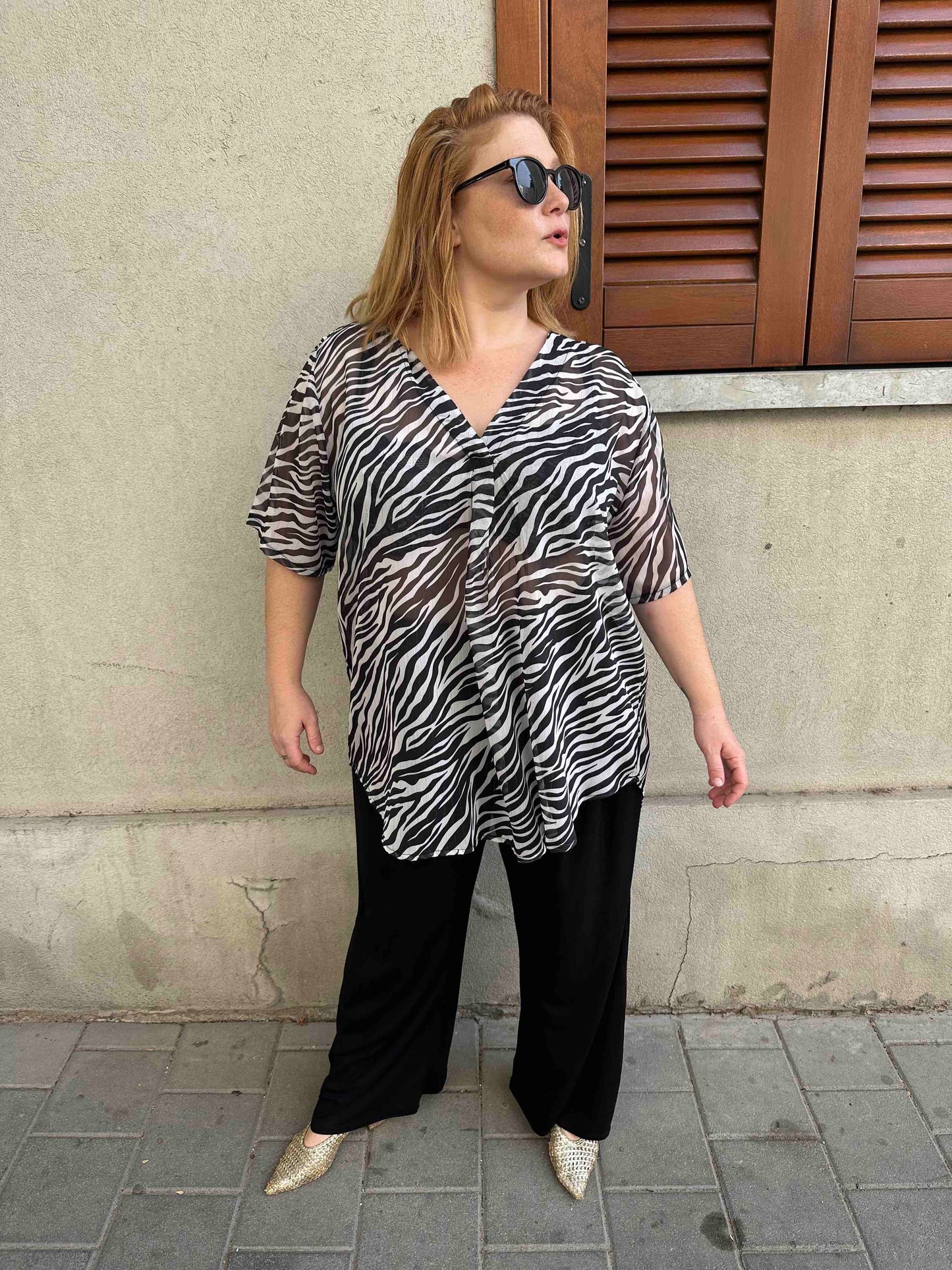 חולצת זה בול אני - זברה שיפון