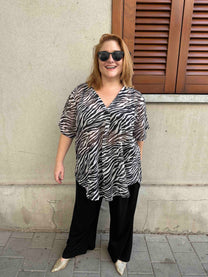 חולצת זה בול אני - זברה שיפון