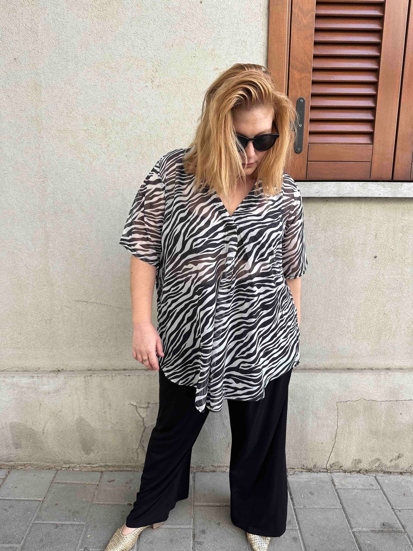 חולצת זה בול אני - זברה שיפון