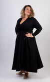 שמלת אני נינה -שחור ארוך