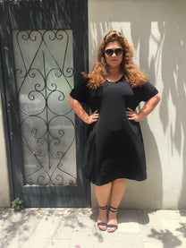 שמלת נאמבר וואן - שחור